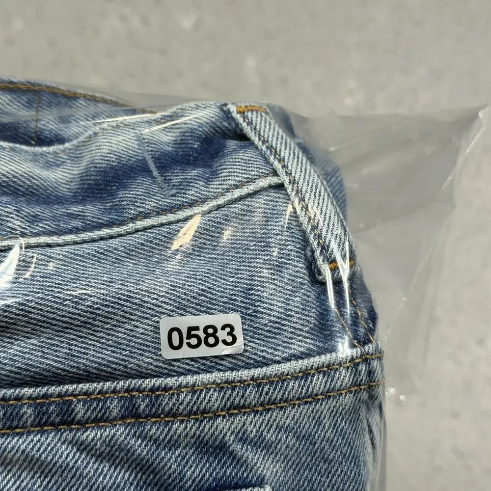 Abercrombie & Fitch Jeans Women’s 29 Authentic Rigid Denim Baggy Patchwork